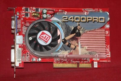 GeCube ATI Radeon HD 2400 PRO 256MB, AGP Graphics Card. (RX24PGA-D3) - Image 1 of 3