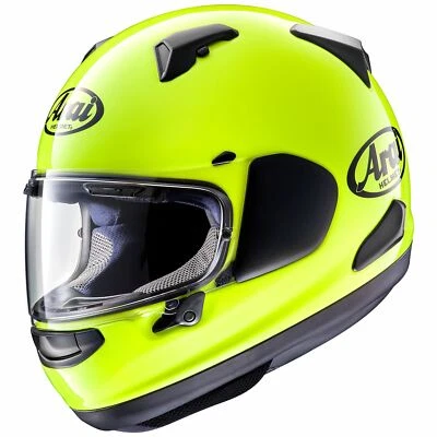 Arai Quantum-X Solid Helmet - Fluorescent Yellow - Medium - Image 1 of 2