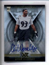 CHRIS WORMLEY 2017 PANINI XR ROOKIE AUTOGRAPH AUTO #172/199 AJ1818
