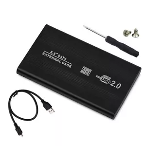 I49 Externes Festplattengehäuse 2,5 Zoll USB 2.0 SATA für HDD / SSD Festplatten - Bild 1 von 10