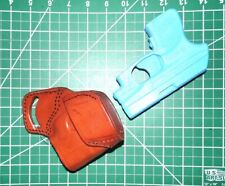 Tagua MBH-007 AMBI Brown Leather SOB Holster for Ruger LCP 380 With CTC Laser