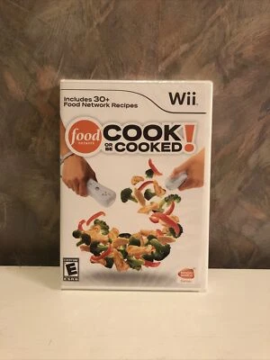 RARE Sealed Food Network:Cook or be Cooked Game (Nintendo Wii, 2009) - Image 1 of 2