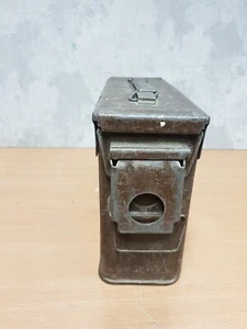 Genuine Army H82 MK1 Ammunition Metal Trunk Storage Tin - Picture 1 of 17