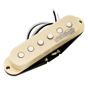 Wilkinson LOW GAUSS Ivory Vintage Tone Single Coil Neck Pickup For Strat Guitar - Picture 1 of 3