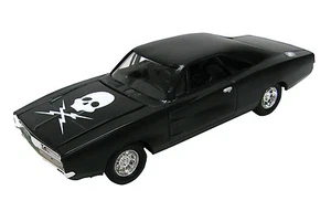 1:24 -DEATH PROOF MOVIE- Black 1969 Dodge Charger *8in DIECAST* - Bild 1 von 1