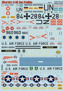 Print Scale 72-134 1/72 scale Decal for airplane - Sikorsky S-65 Sea Stallion - Bild 1 von 12