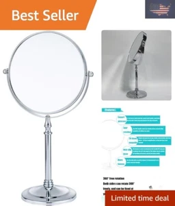 Makeup Mirror,Magnifying Mirror 1/20X Magnification, Large Table top Two-Side... - Picture 1 of 9