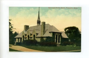 Cape Cod MA Mass Falmouth, Episcopal Parish House, antique postcard - Picture 1 of 2