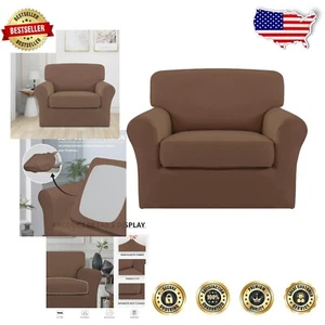 Machine Washable Microfiber Chair Slipcover - Stylish & Durable Furniture Shield - Picture 1 of 10
