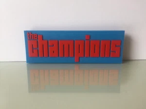 The Champions Logo British Espionage Thriller Science Fiction Occult Detective - Picture 1 of 1