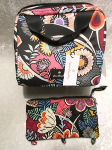VERA BRADLEY LIGHTEN UP LUNCH COOLER AND PENCIL POUCH SET KAUAI FLORAL NWT - Picture 1 of 4