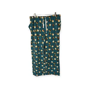 Smores Pajama Pants Green/Blue Size XL by Late Night Snacks - Picture 1 of 6