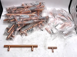 SET 49 Küche Schrank Bar Griff zieht 5" Mitte & 2" T Bar; gebürstete Bronze - Bild 1 von 6
