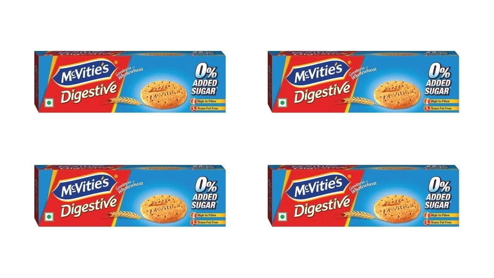 McVities Digestive High Fibre Biscuits with Wholewheat and Zero Added Sugar, 150 - Image 1 of 1