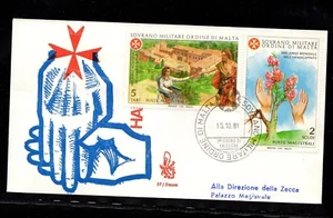 FDC SMOM International Year Of Disabled Persons 1981 - Picture 1 of 1