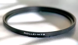 Rollei SL66 Rolleiflex 6008 6000 Bay VI 6 to 72mm Filter bayonet Adapter ring - Picture 1 of 3