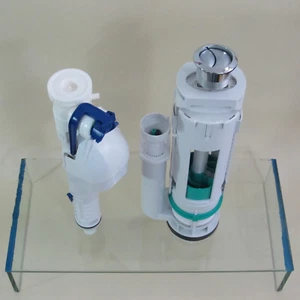 Geberit Impuls360 Bottom Fill Valve (1/2") & Impuls250 Toilet Dual Flush Valve - Picture 1 of 10