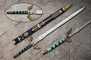 Unique Handmade Legend of Zelda Sword, Skyward Link's Master Sword with Scabbard