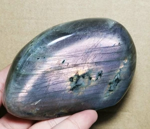 Roher NATÜRLICHER Regenbogen Flash Labradorit Freiform QUARZKRISTALL Heilung - Bild 1 von 12