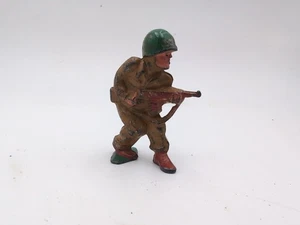 1930er Ära Barclay Manoil Groschenladen Soldat mit Gewehr - Bild 1 von 10
