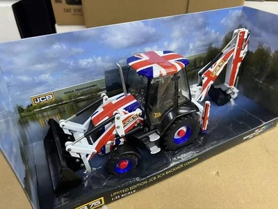 JCB 3CX Backhoe Loader Diecast Collection Model 1/32 Scale Gift NIB - Image 1 of 4