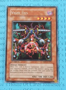 ABPF-EN093 Viser Des Rare Yu-Gi-Oh Card 1st Edition New - Picture 1 of 4
