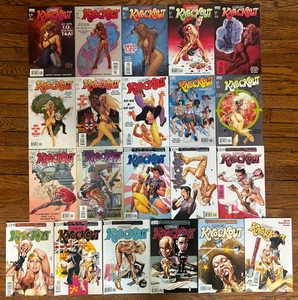 NOMBRE EN CLAVE KNOCKOUT 0 1-23 LOTE DE 21 NÚMEROS Joe Chiodo Jim Lee Vertigo Mature DC - Imagen 1 de 8