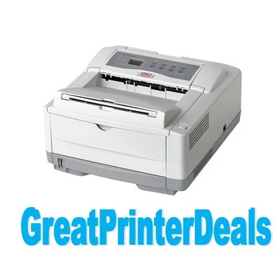 Oki B4600 – Monochrome LED Printer | ONLY 2,463 Pages - Image 1 of 4