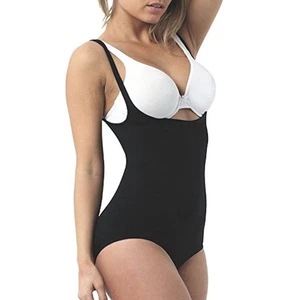 Belvia Shapewear Schlankmacher Body (schwarz) Medium - Bild 1 von 6