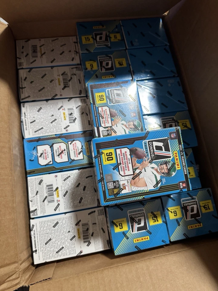 2024 Panini NFL Donruss Football Blaster Box Blue Factory Sealed - Image 1 of 1