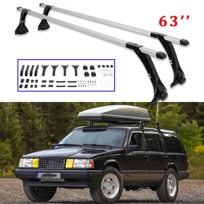 Adjustable Cargo Van 63" Roof Ladder Rack Cross Bar For Volvo 740 850 940 Wagon - Image 1 of 4