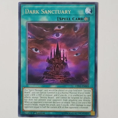 Dark Sanctuary - LED5-EN009 - NM/VLP - Rare - 1st ed - Yugioh - Image 1 of 2