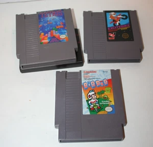 LOTE # 10 Videojuegos De Colección Nintendo Tetris / ExciteBike / Dig Dug II - Imagen 1 de 9