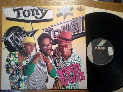 PROMO WING 12" 33 RECORD/TONY,TONI,TONE/FEELS GOOD/ NR MINT HIP HOP 1990 - Image 1 of 4