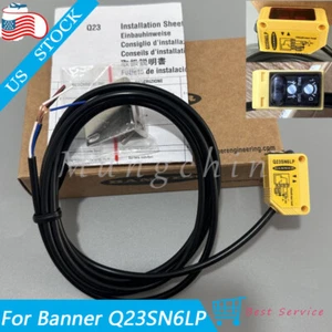 For Banner Engineering Q23SN6LP 46429 150mA 10-30VDC Photoelectric Sensor Switch - Picture 1 of 8