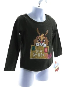 Nickelodeon Paw Patrol Long Sleeve Green T-Shirt Round Neckline Pullover Size 3T - Picture 1 of 4