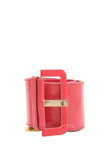 Ted Baker Women's Belt S Red 100% Leather Basic Belt - Picture 1 of 7