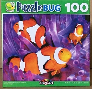 Puzzlebug Jigsaw Puzzle  Cute Clownfish Hiding in the Anemone NEW - Picture 1 of 3