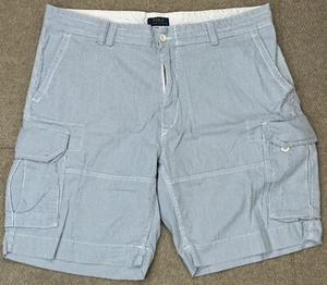 Pantalones Cortos de Carga Chinos Clásicos a Rayas Polo Ralph Lauren Para Hombre Talla 42 - Imagen 1 de 11