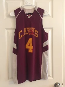 Alleson Athletic Cleveland Cavs #4 Basketball Jersey Cavaliers Size Small - Picture 1 of 7