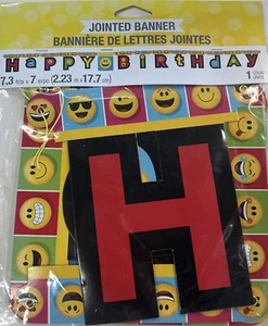Show Your Emoji Jointed Banner Large - Picture 1 of 2