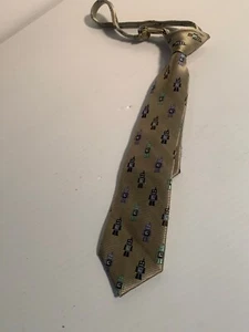 Toddler Tie Woven Robots Novelty Necktie 24mos-4T Children's Place - Picture 1 of 6