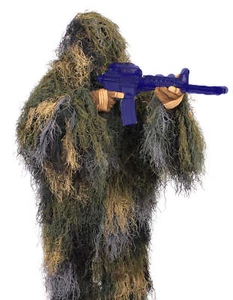 Rothco Lightweight Long Ghillie Jacket - Woodland - M/L - Picture 1 of 1