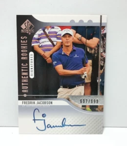 Fredrik Jacobson 2012 SP Authentic Golf Auto Autograph Card /699 PGA - Picture 1 of 2