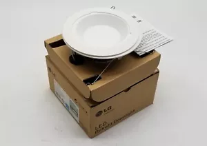 LG LGE-6RDL-13-35-W D6AN132ECC0 6" 13W LED Retrofit Downlight Light 3500K NEW - Picture 1 of 5
