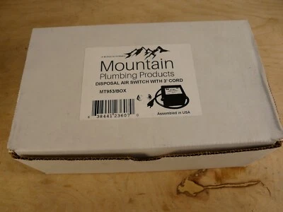 Disposal Power Box w/ 3' of cording--Mountain Plumbing Products MT953/BOX - Image 1 of 3