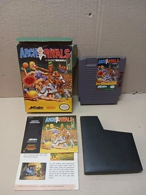 Arch Rivals Nintendo NES ~ Completo Na Caixa com Manual! - Imagem 1 de 4