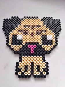 Carlino Perler Bead Wall Art - Foto 1 di 2