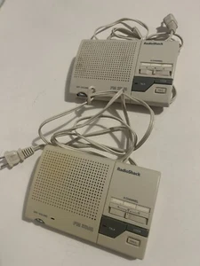TWO Radio Shack FM Wireless Intercom 3 Channel 43-490 Tested Works - Picture 1 of 5