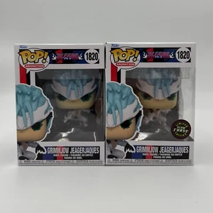 Funko Pop! Blanqueador Grimmjow Jeagerjaques #1820 Common & Glow Chase con PROTECTORES - Imagen 1 de 15